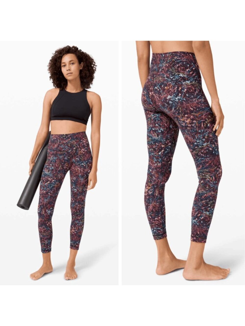 Lululemon Align Pant II 25" Foliage Overlay Multi